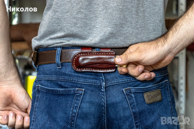 Кожени кании по поръчка. Естествена кожа, ръчна изработка. , снимка 12 - Оборудване и аксесоари за оръжия - 51766941