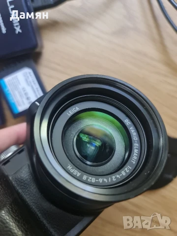 Panasonic Lumix фотоапарат Leica леща + 3 батери + устройство за зареждане , снимка 2 - Фотоапарати - 51429820