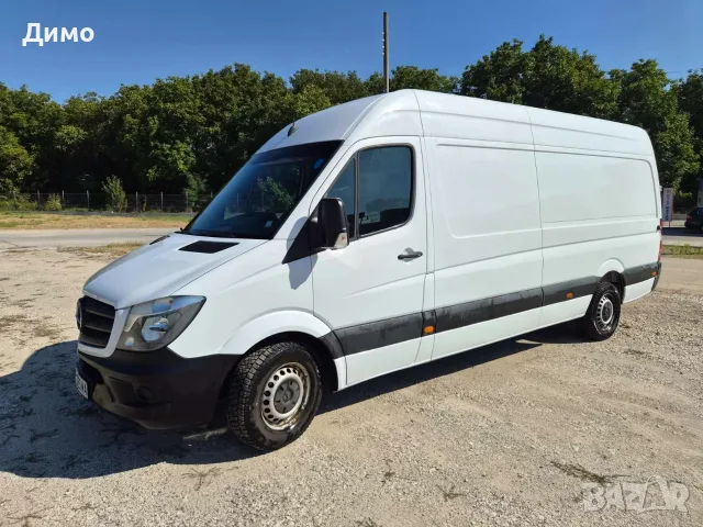 Mercedes-Benz Sprinter 313 CDI 2.2, 2015, Дълга база, Висок покрив, Обслужен, 129 к.с.