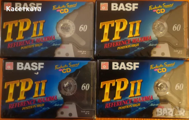 Аудио касети (аудио касета) BASF reference maxima TPII 60 мин. 
