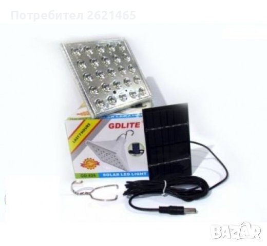 Соларна LED Лампа, снимка 1 - Соларни лампи - 44310540