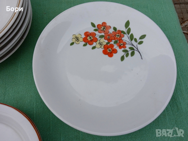 Порцелан ГДР/ГФР/Български, снимка 3 - Чинии - 36264303