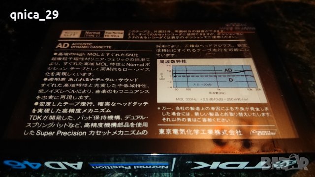 TDK AD-46, снимка 3 - Декове - 44391459