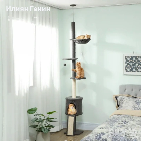 PawHut Дърво за котки, снимка 4 - За котки - 53730081