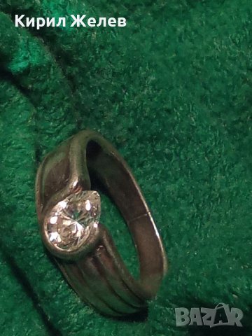 СКЪПОЦЕНЕН СРЕБЪРЕН СТАР ПРЪСТЕН ВИСОКА ПРОБА СРЕБРО с УНИКАЛНО ЮВЕЛИРНО ФАСЕТИРАН ЦИРКОН 27326, снимка 3 - Пръстени - 36869824