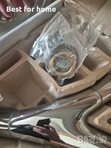 Дизайнерски смесител  AXOR Strack Orgamic от Philippe Starck, снимка 6 - Смесители - 53742272