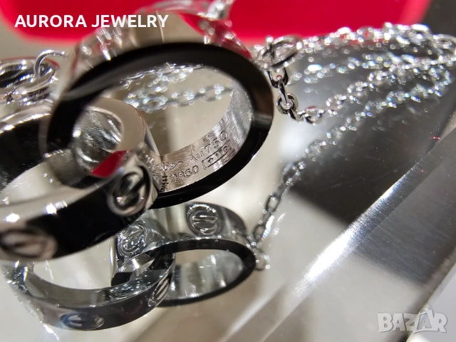 CARTIER Love Silver Chain Мъжка / Дамска Гривна, снимка 8 - Гривни - 53054347
