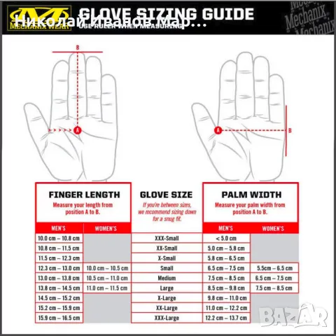 Тактически ръкавици Mechanix The Original Black, снимка 2 - Ръкавици - 47346014