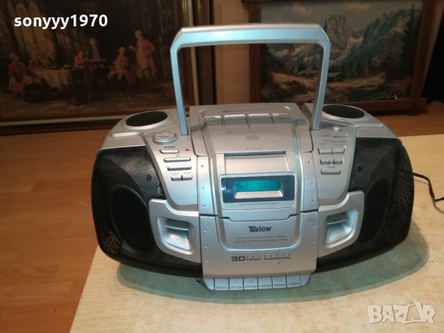 TEVION-CD DECK TUNER AMPLIFIER 1010212043, снимка 5 - Радиокасетофони, транзистори - 34417595