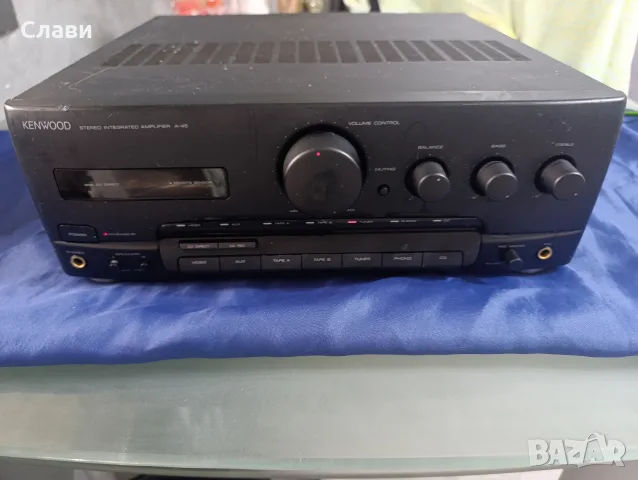 Усилвател Kenwood A-45 , снимка 3 - Ресийвъри, усилватели, смесителни пултове - 55847001