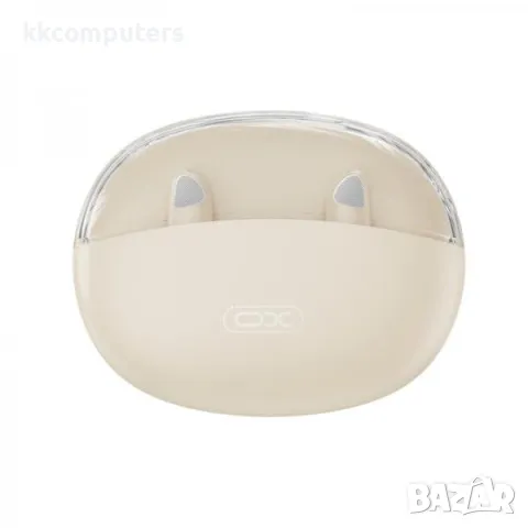 Bluetooth Handsfree Wireless Dual Mic XO-G22 / ANC+ENC /Бежов/ Баркод : 2403709, снимка 2 - Безжични слушалки - 47790491