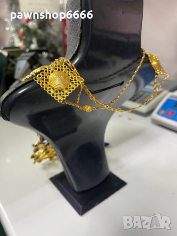 Златно колие 14 карата, снимка 16 - Колиета, медальони, синджири - 52926913