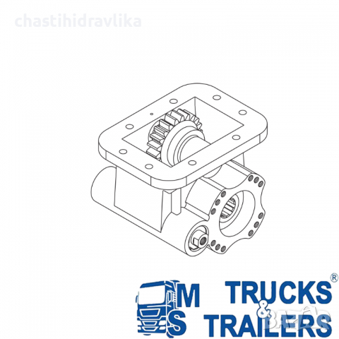 P.T.O. Включвател за скоростна кутия EATON FULLER 11609, снимка 2 - Части - 36230163