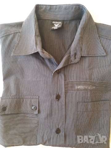 Мъжка риза с къс ръкав Giorgio Armani XXL