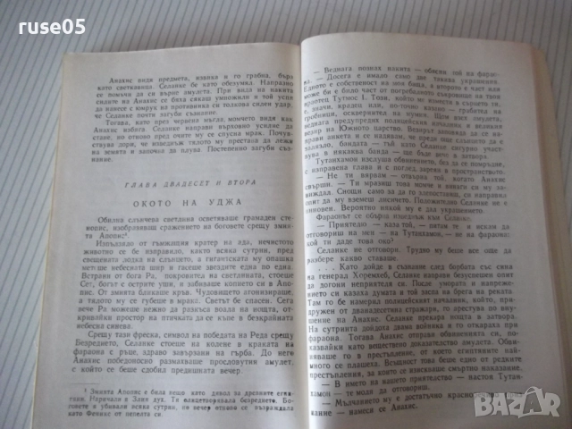 Книга "Тутанхамон - Жан-Франсоа Пеи" - 150 стр., снимка 5 - Художествена литература - 52971341