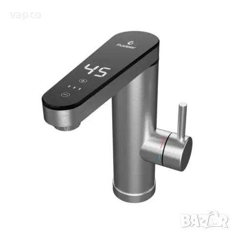 Проточен смесител с дисплей и сензорни бутони подходящ за кухня и баня
