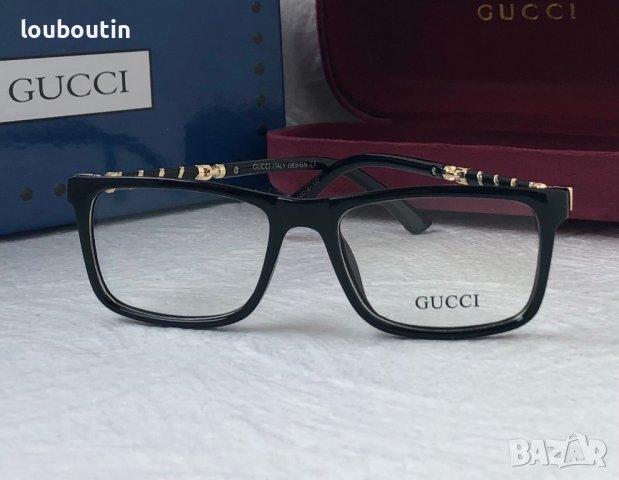 Gucci диоптрични рамки.прозрачни слънчеви,очила за компютър, снимка 8 - Слънчеви и диоптрични очила - 39805284