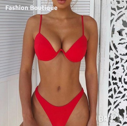 Червен бански банел, снимка 1