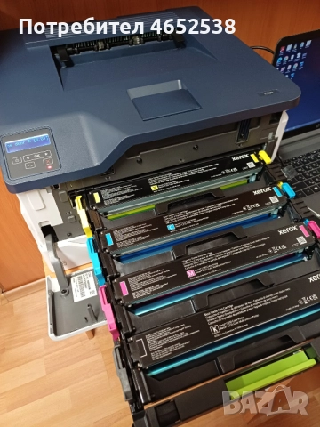 Цветен лазерен принтер, снимка 2 - Принтери, копири, скенери - 52648709