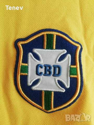 Brazil Nike нова оригинална памучна мъжка тениска Бразилия размер М, снимка 6 - Тениски - 41343365