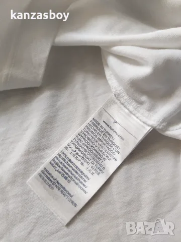 tommy hilfiger Bianco Regular Fit - страхотна мъжка тениска 3XL, снимка 8 - Тениски - 47412766