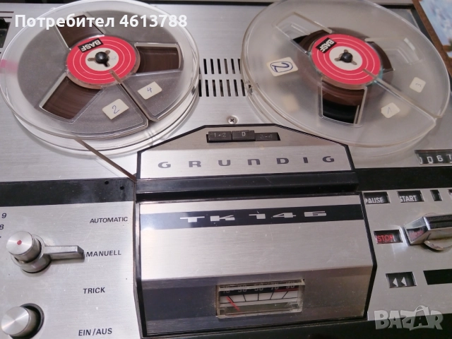 Ролков магнетофон Грундиг, снимка 6 - Декове - 52514827