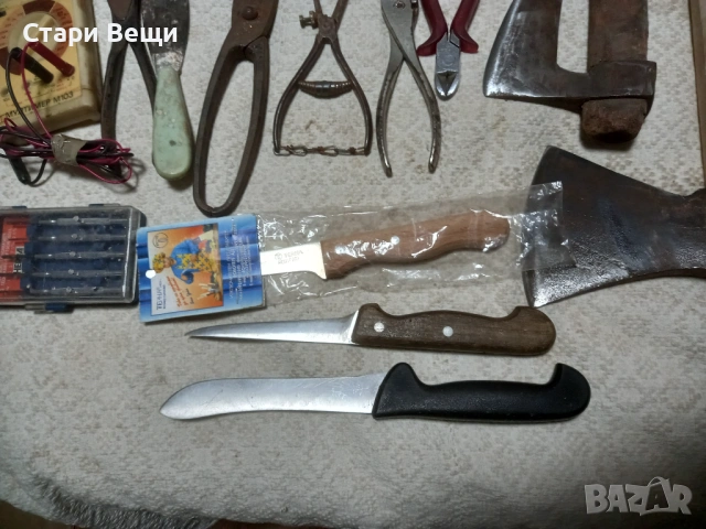 Ножове стари дърводелски инструменти и други, снимка 11 - Ножове - 53240994