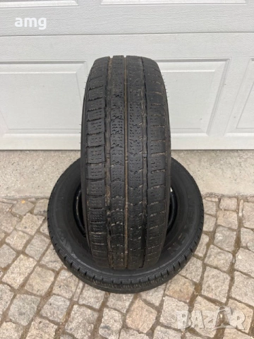 2бр БУСОВИ Зимни ГУМИ 195/70/15С, NEXEN WINGUARD 