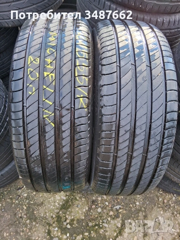 215 55 17 Michelin 2бр летни дот 2020г 