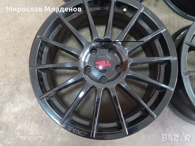 TEC SPEEDWHEELS AS2 8x18 ET38 5x114.3 NB72.5 Black Glossy, снимка 4 - Гуми и джанти - 52063284