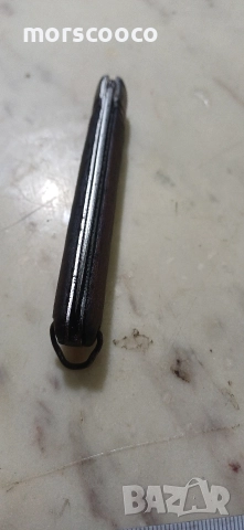 Стар джобен нож на фабрика-,,Петко Денев"- Габрово , снимка 6 - Ножове - 52889143