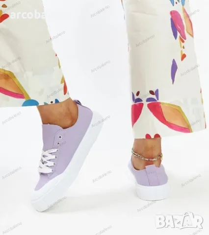 Дамски платнени маратонки Eduard, 6цвята , снимка 11 - Маратонки - 50416847