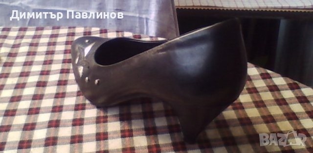 Дамски обувки ,естествена кожа  ,цвят бял и черен ,нови , снимка 13 - Дамски елегантни обувки - 41842631