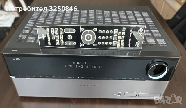 Harman Kardon HK 3490 – Мощен Стерео Ресивър с DAC | 120W | Пълен комплект