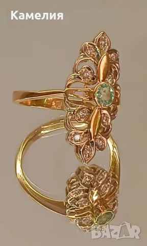 Руско злато , снимка 10 - Пръстени - 49400807