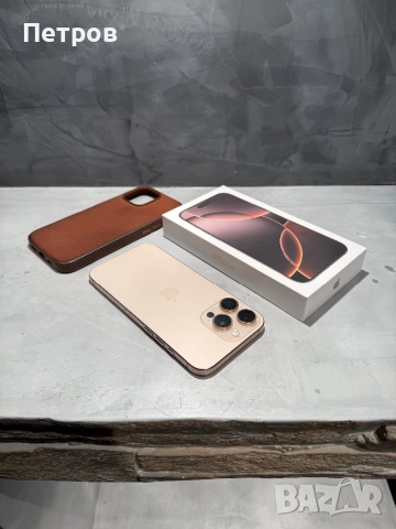 КАТО НОВ Iphone 16 Pro Max + гаранция