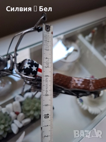 Винтидж декоративен мотор – духът на свободата🏍, снимка 10 - Декорация за дома - 51450148