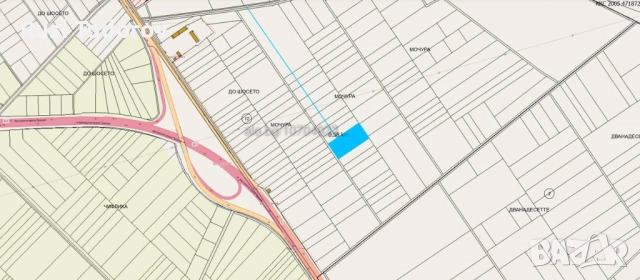 Поземлен имот 8 500кв.м., в близост до регулацията на кв. ”Ветрен”, обл. Бургас, м. ”МОЧУРА”, снимка 2 - Земеделска земя - 52912948