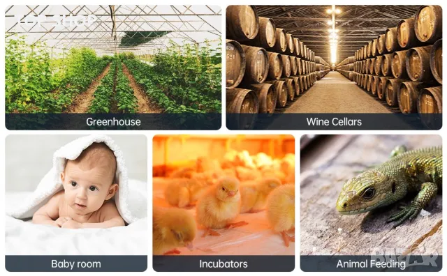 ERICKHILL Хигрометър и Термометър ET 301, Bluetooth, снимка 9 - Други - 48648247