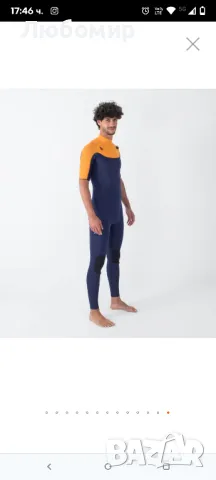 Неопренов костюм Hurley ADVANT S размер Цялостен костюм за сърф, снимка 8 - Водни спортове - 50223297