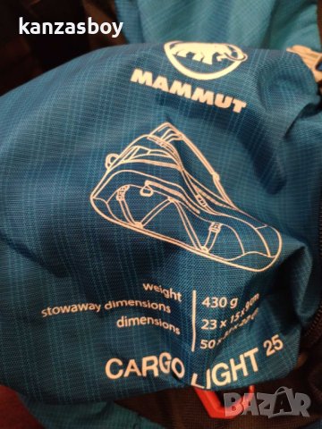 mammut cargo light 25l - спортна раница 25 литра, снимка 7 - Раници - 44481061