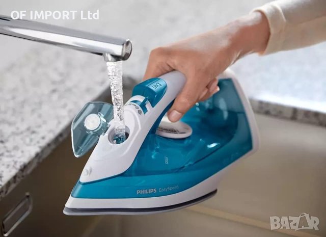 Парна Ютия PHILIPS 2000W с незалепващо покритие, снимка 3 - Ютии - 41873128