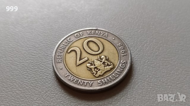 20 шилинга 1998 Кения, снимка 1