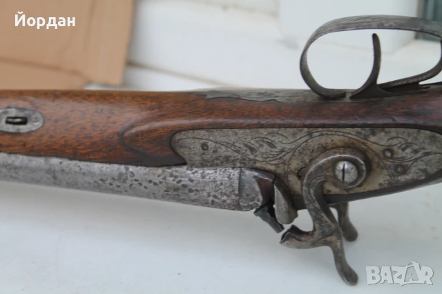 Стара Европейска ловна пушка , снимка 9 - Антикварни и старинни предмети - 50917917