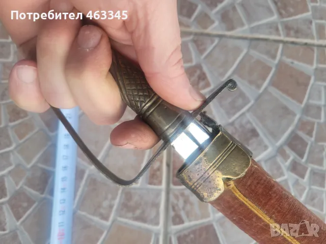 Сабя, палаш, ятаган каракулак, нож, снимка 3 - Антикварни и старинни предмети - 48381656