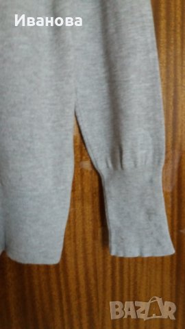 Сив тънък пуловер, снимка 6 - Блузи с дълъг ръкав и пуловери - 42015875