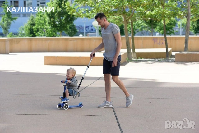 Тротинетка Mini Micro 3in1 Deluxe Plus LED SKU: MMD146, снимка 6 - Скутери и тротинетки - 53383997