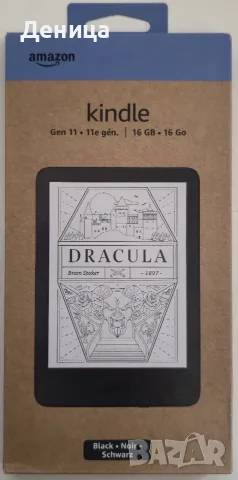 Нов Kindle 2024 (11th Gen) 16GB – Черен (Запечатан)