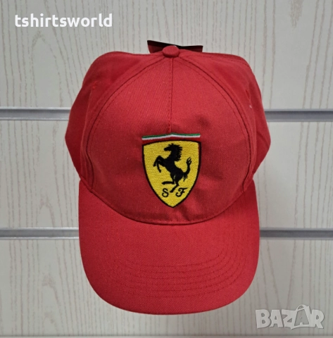 Нова шапка с козирка Ferrari (Ферари)