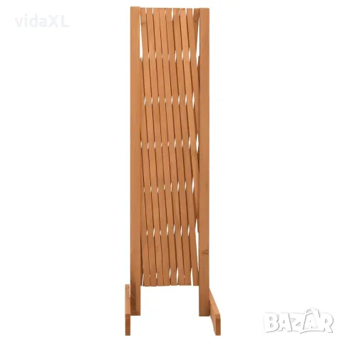 vidaXL Градинска оградна решетка, оранжева, 180x100 см, чам масив, снимка 2 - Огради и мрежи - 56146668